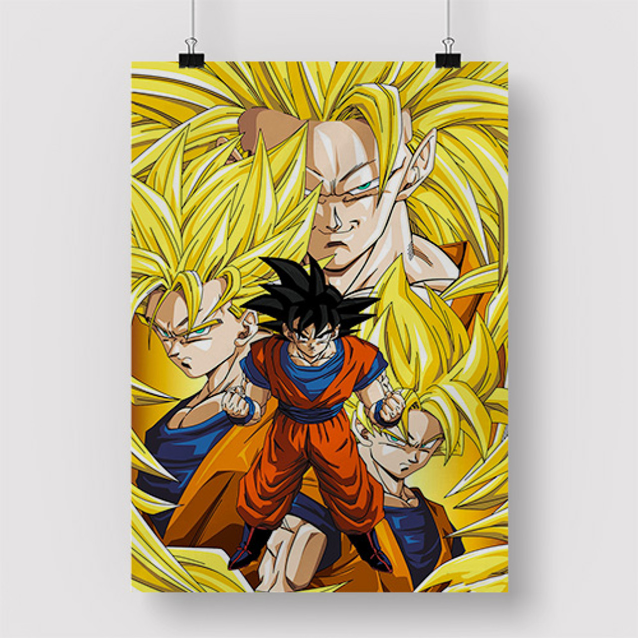 Son Goku super saiyan Poster for Sale by AubreyChisolm