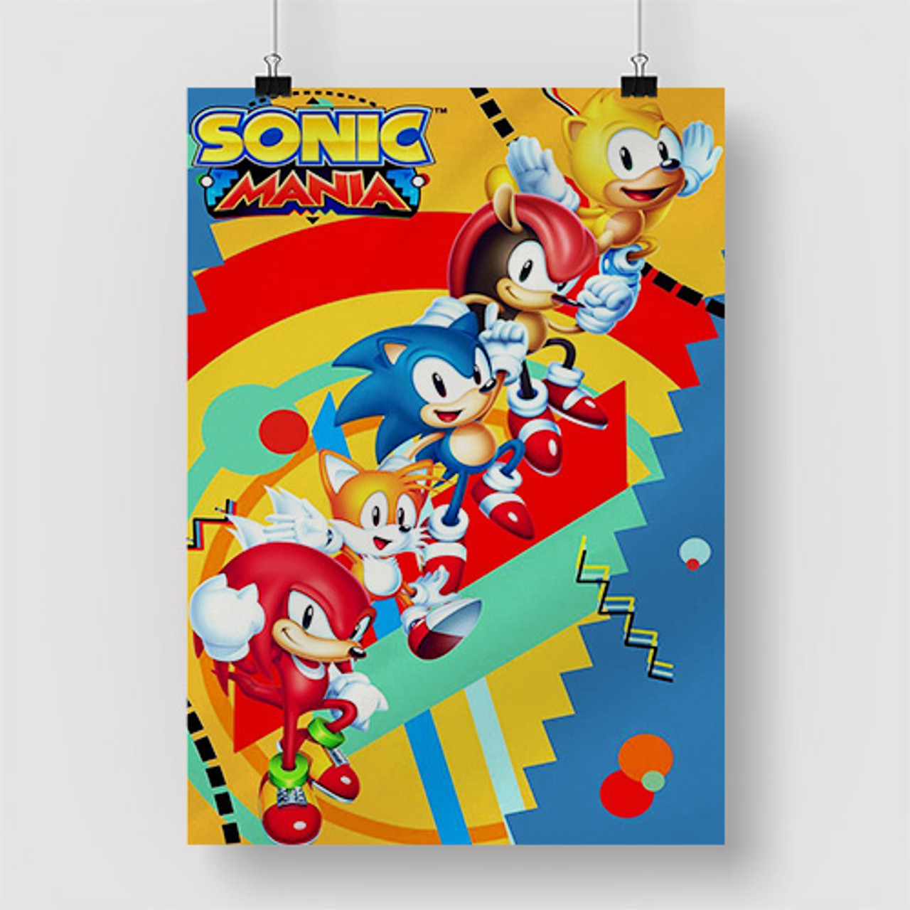 Sonic Mania Poster