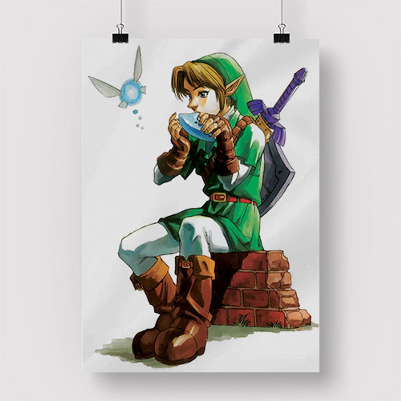 Zelda as Link Prints 