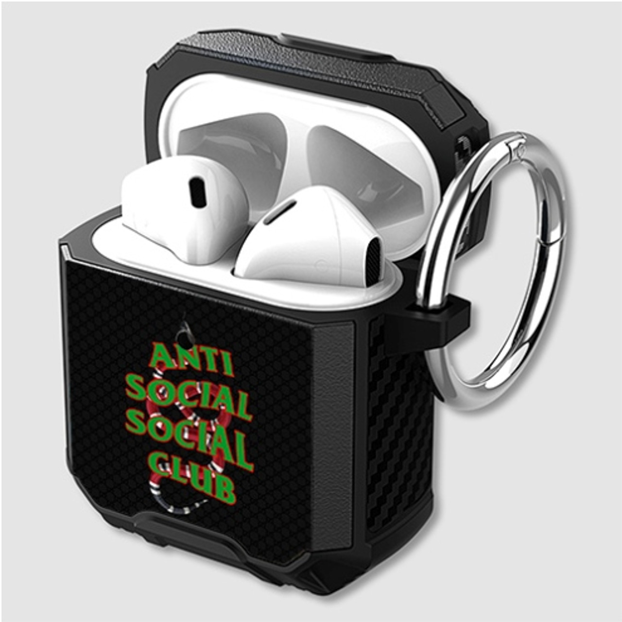 black gucci airpods case