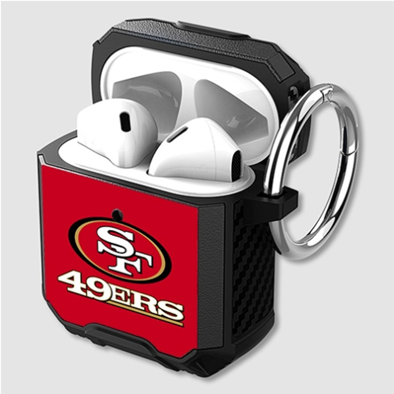 Pastele San Francisco 49ers NFL Art Custom Personalized Airpods