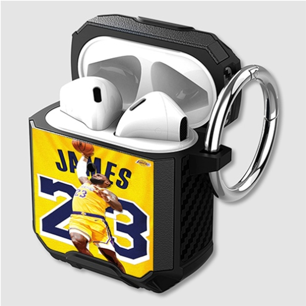 Pastele Lebron James LA Lakers NBA Custom Personalized Airpods