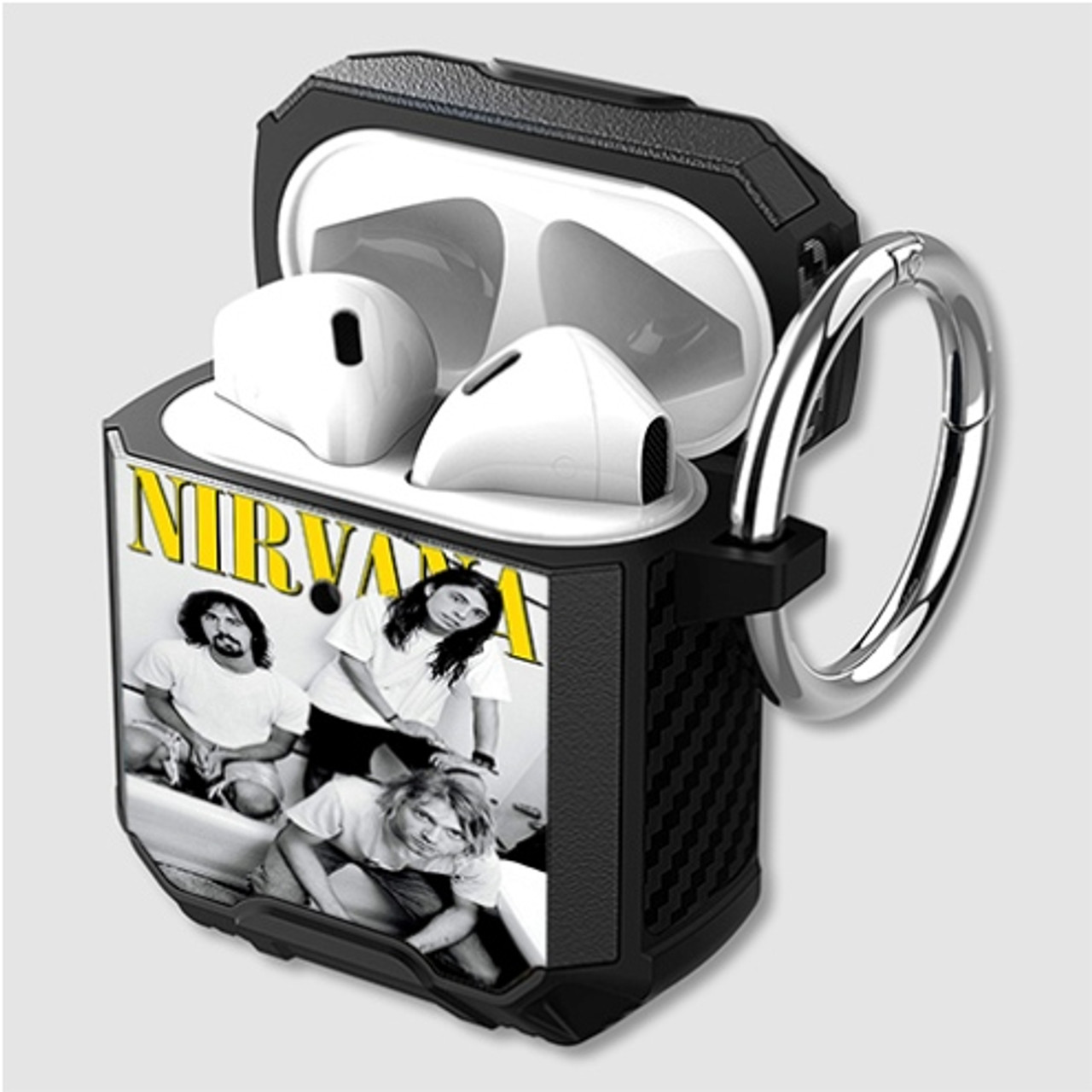 Pastele Nirvana Custom Personalized Airpods Case Shockproof Cover