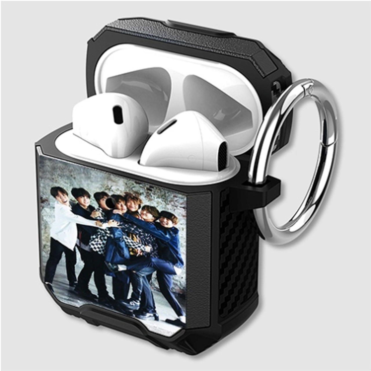 Pastele BTS Bangtan Boys Art Custom Personalized Airpods Case