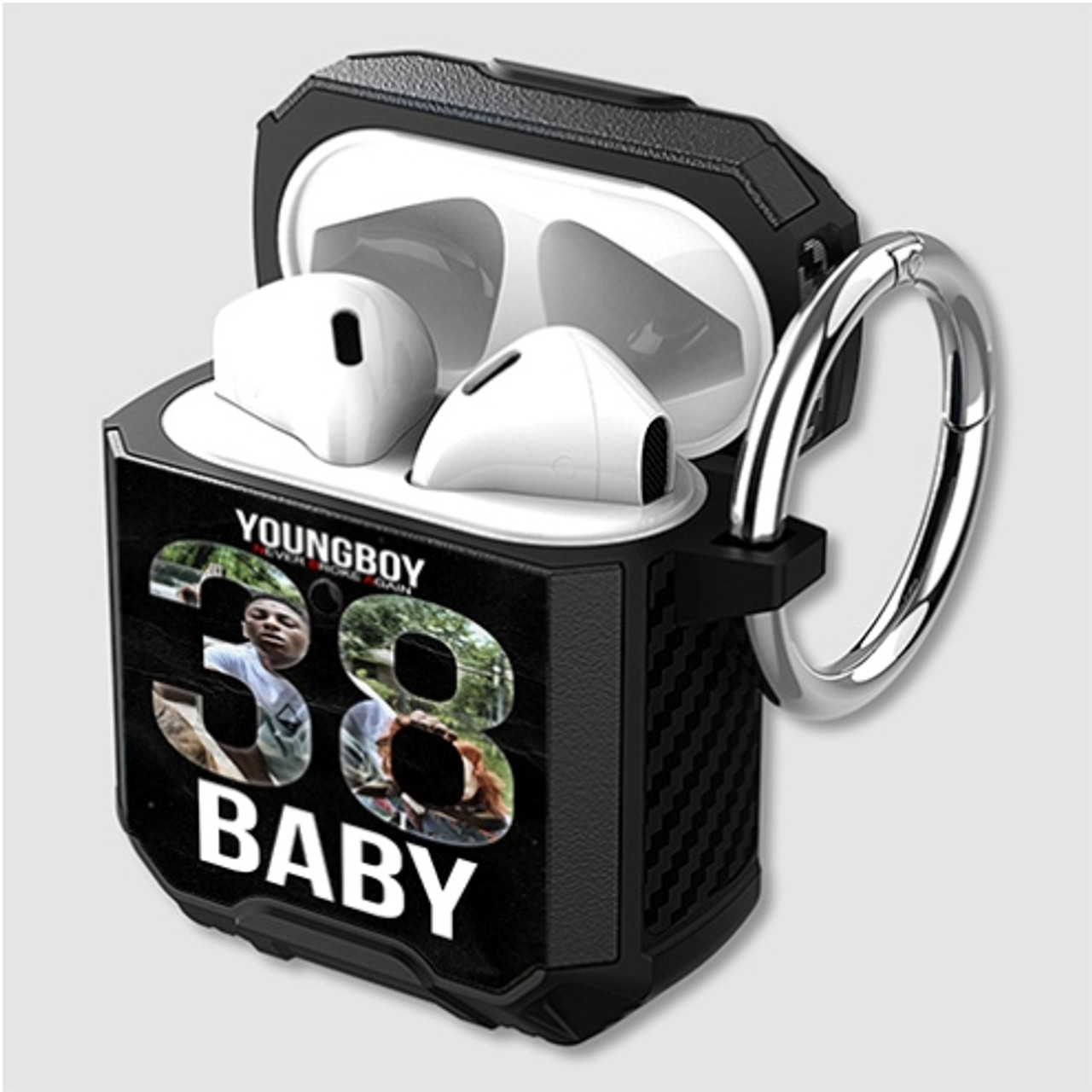 Pastele NBA Young Boy 38 Baby Custom Personalized Airpods Case