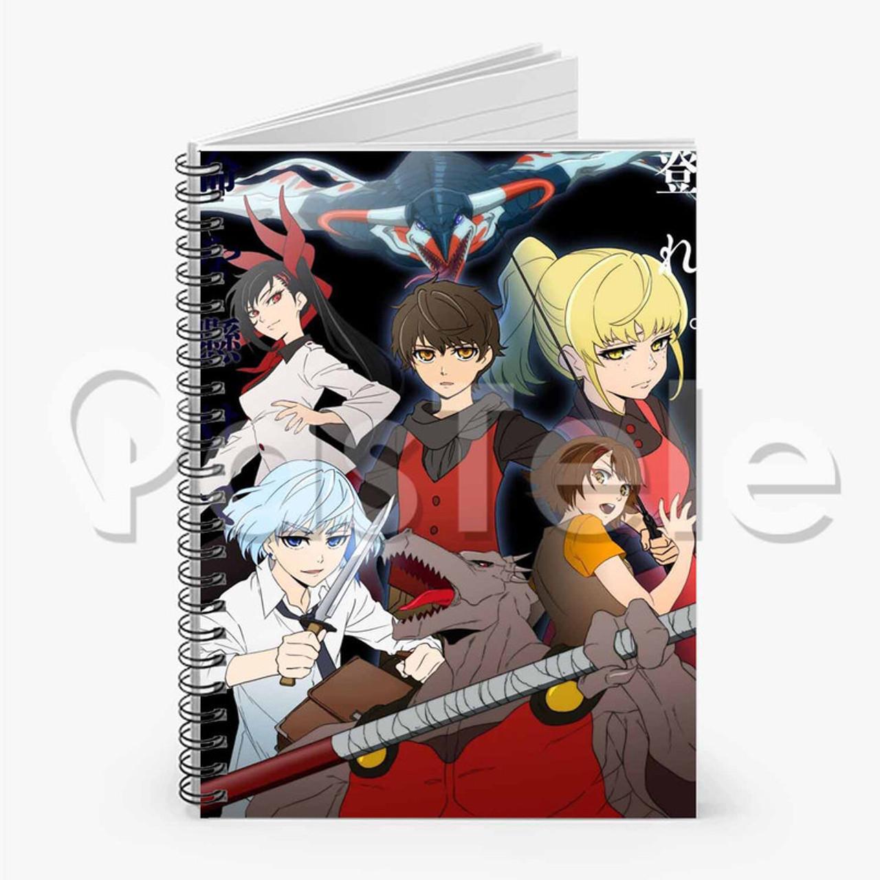 Kami no Tou Tower of God Custom Personalized Spiral Notebook Cover Prin  Ruled Line