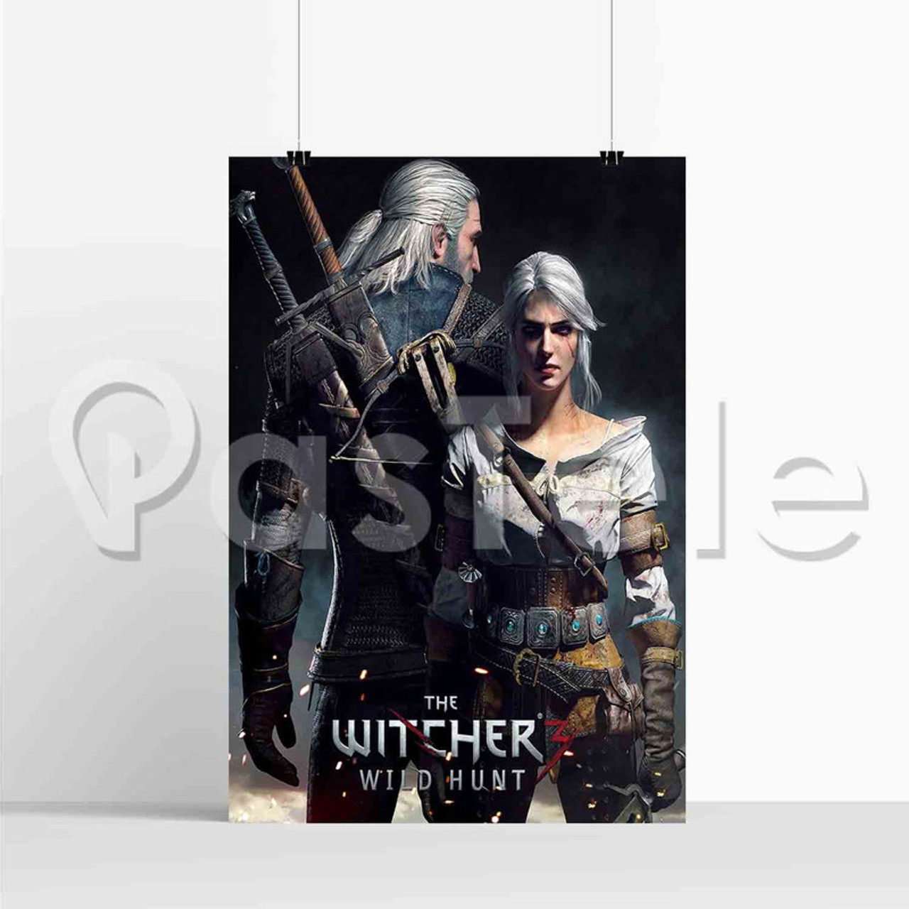 The Witcher 3 Wild Hunt Video Game Wall Art Poster