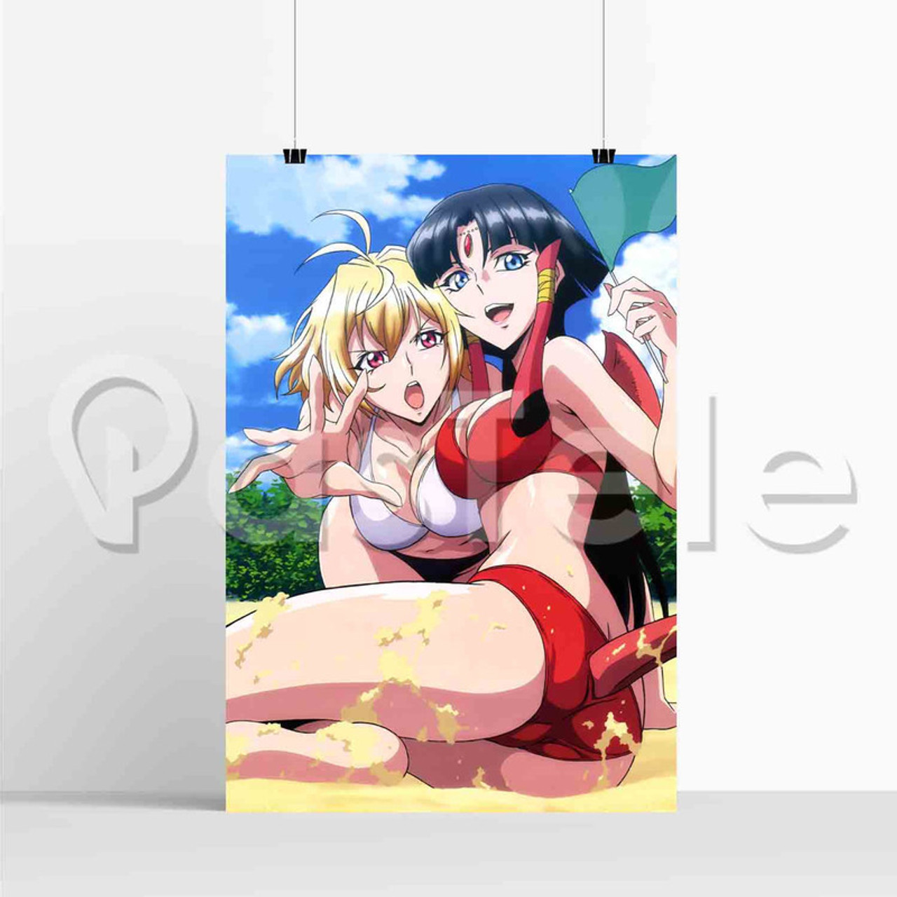 Sexy Girl Cross Ange Rondo of Angels and Dragons tr Silk Poster Printed  Wall Decor 20 x 13 Inch 24 x 3