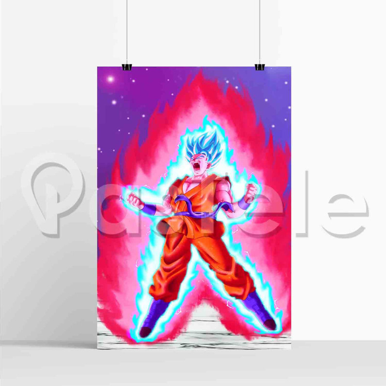 Goku Super Saiyan Blue Poster Print – imaginician, goku sayajin blue 