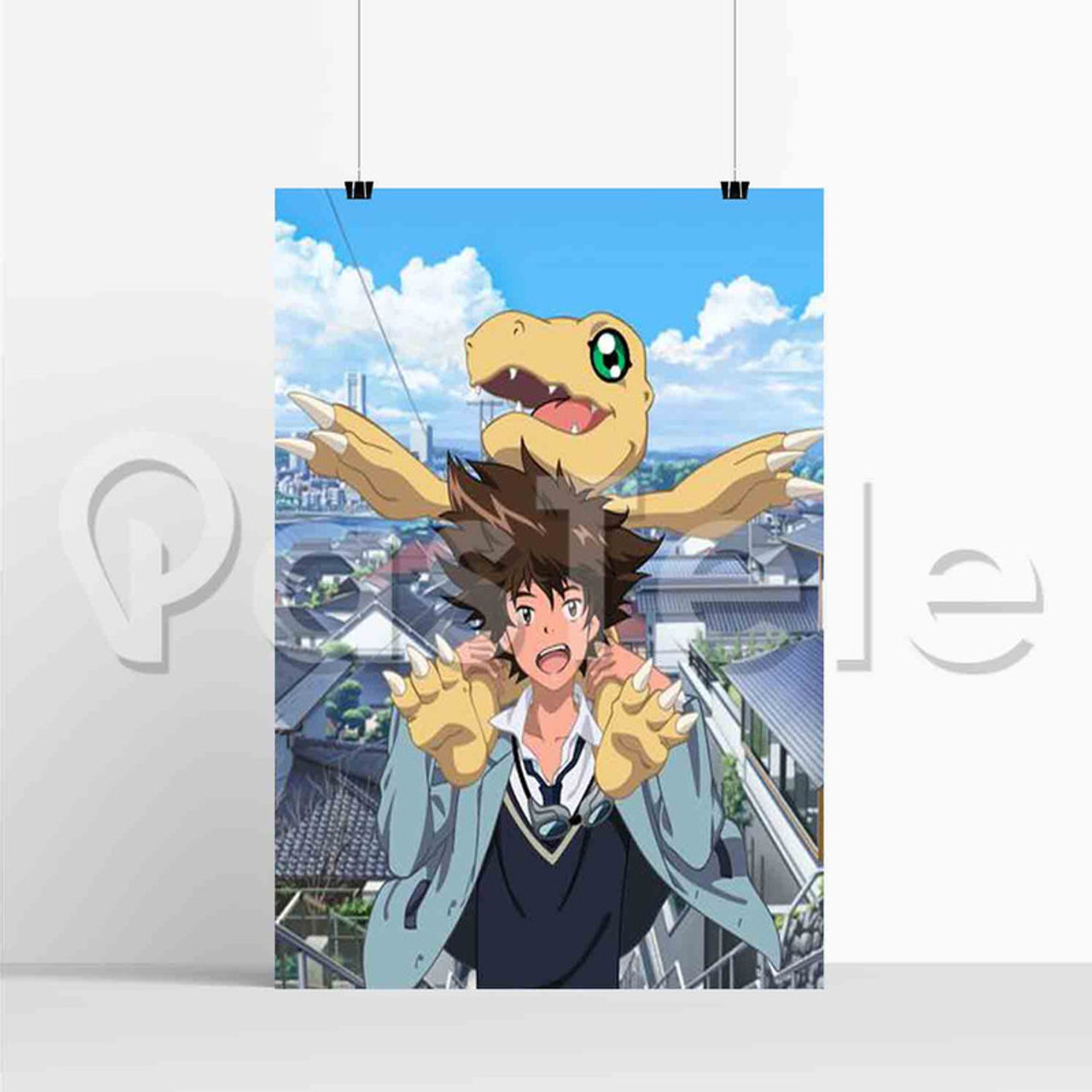 Digimon Adventure Tri Anime Silk Print Wall Art Home Decor