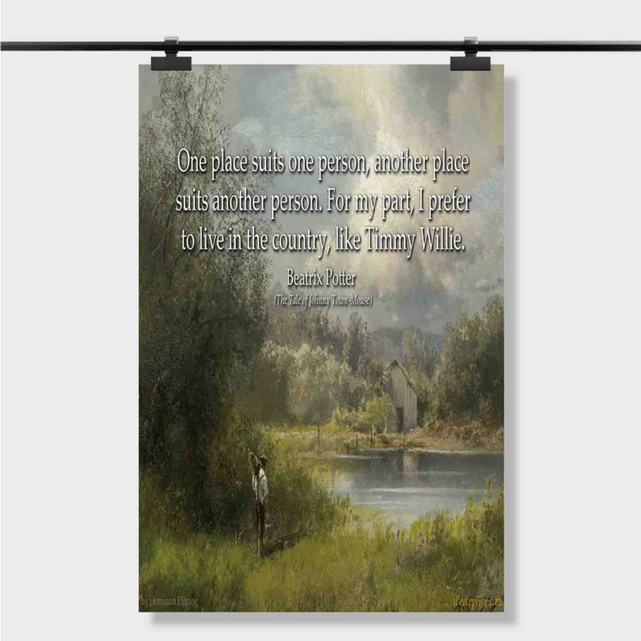 Pastele Best Beatrix Potter Quotes On Nature Custom Personalized Silk  Poster Print Wall Decor 20 x