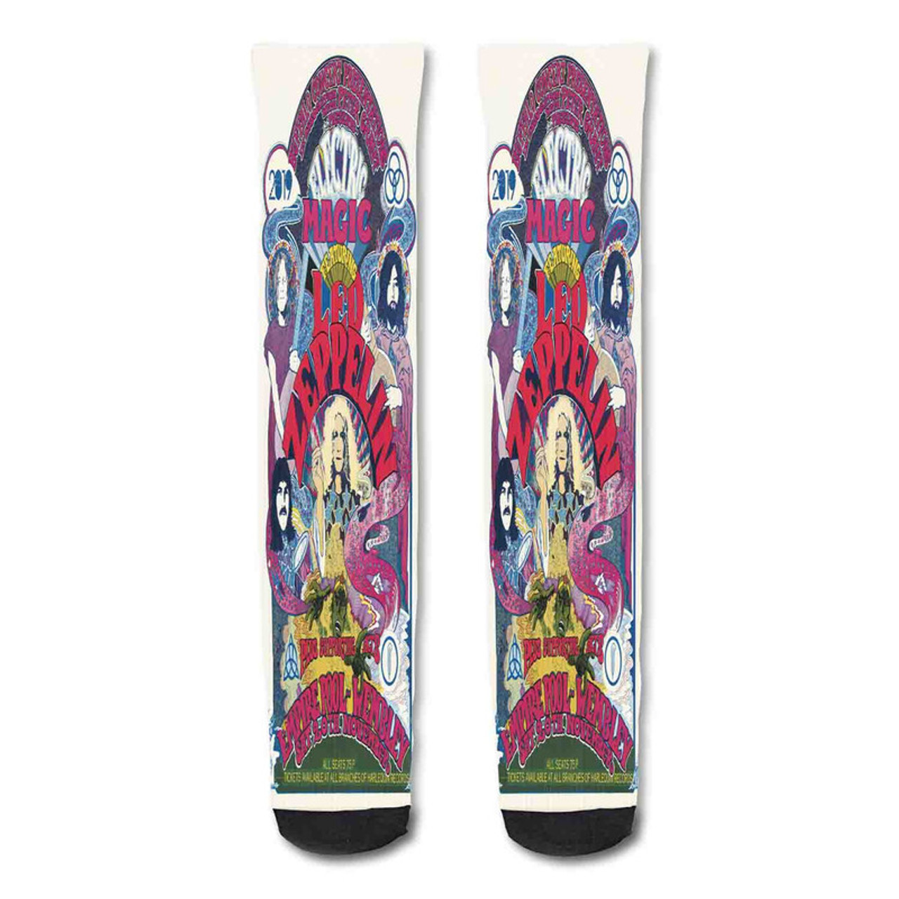 Pastele Coldplay Custom Personalized Sublimation Printed Socks Polyester  Acrylic Nylon Spandex