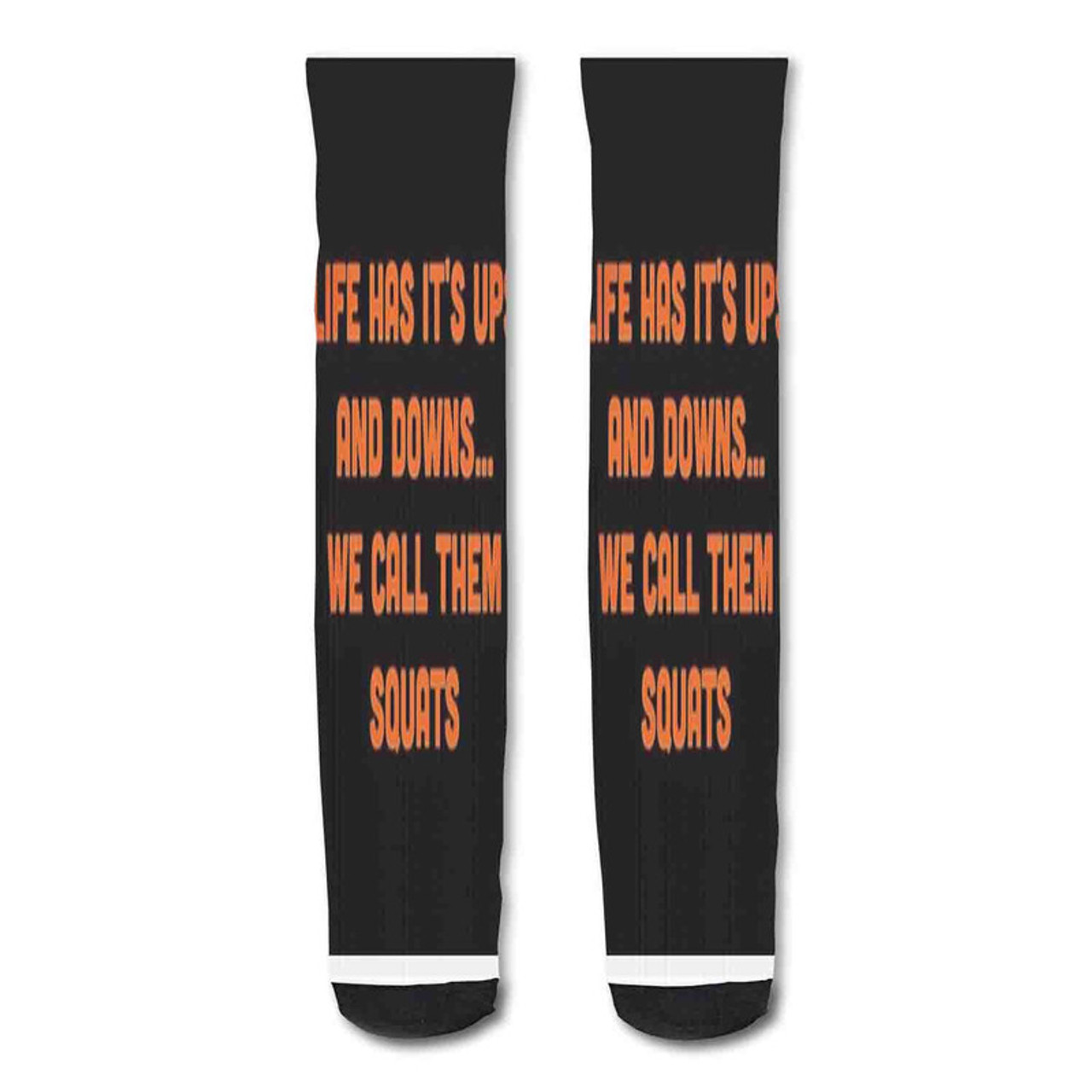 Printed gymnastics socks