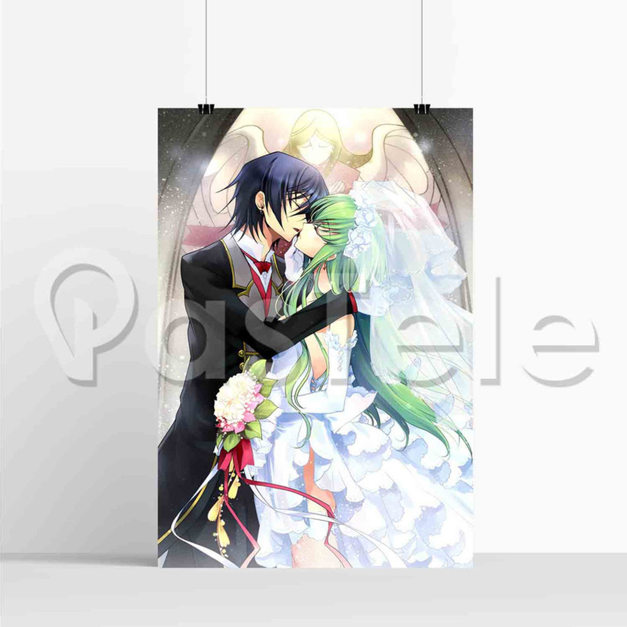 Code Geass Lelouch Lamperouge Anime Illustrated Poster 5