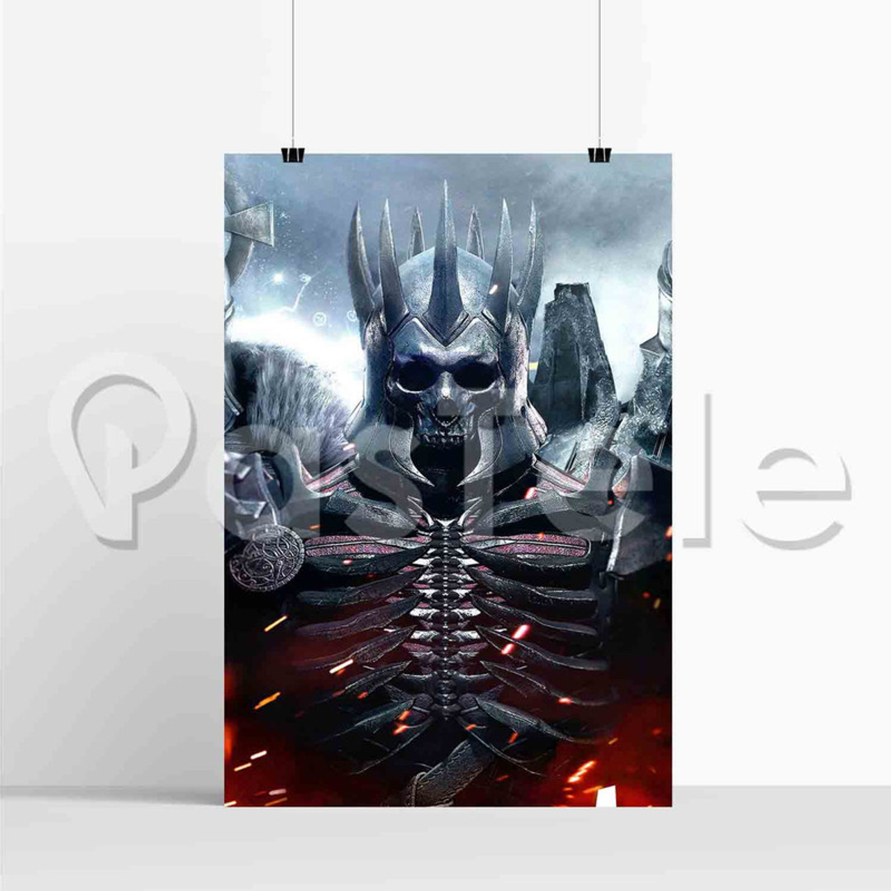 The Witcher 3 Wild Hunt Generals King Silk Poster Custom Printed