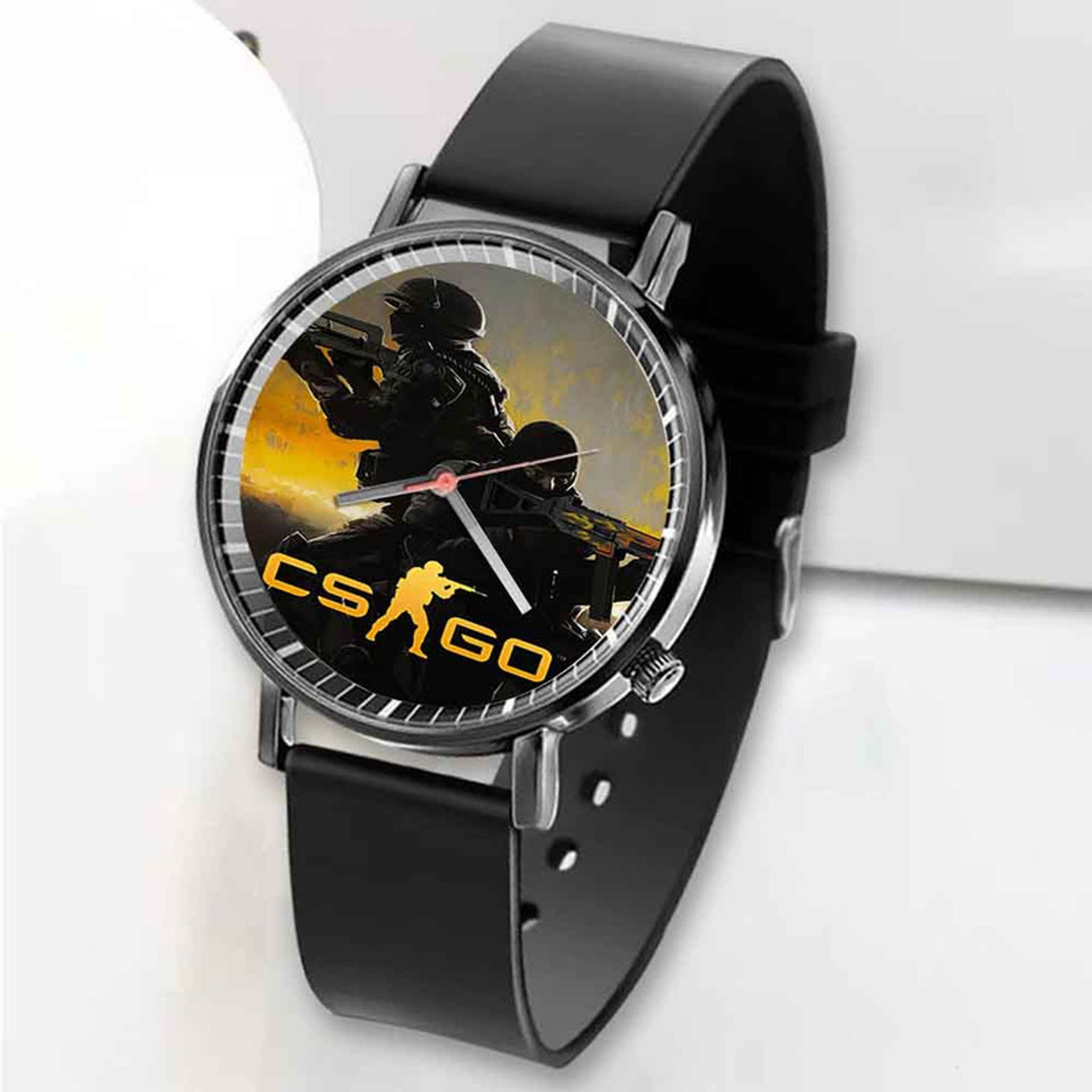 Casio Enticer Male Analog Leather Watch | Casio – Just In Time