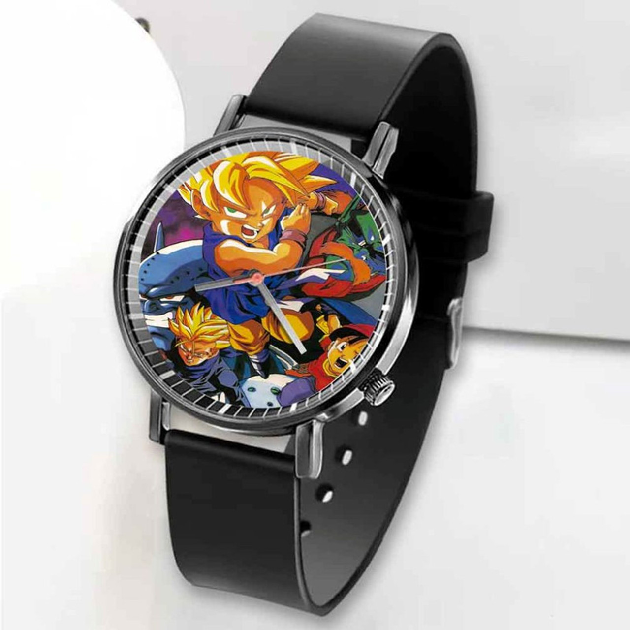 Buy AROA Watch New Watch for Goku Super Saiyan and (Gold) Model : 1133  Black Metal Type Analog Black Strap Watch Yellow Dial for Men Stylish Watch  for Boys at Amazon.in