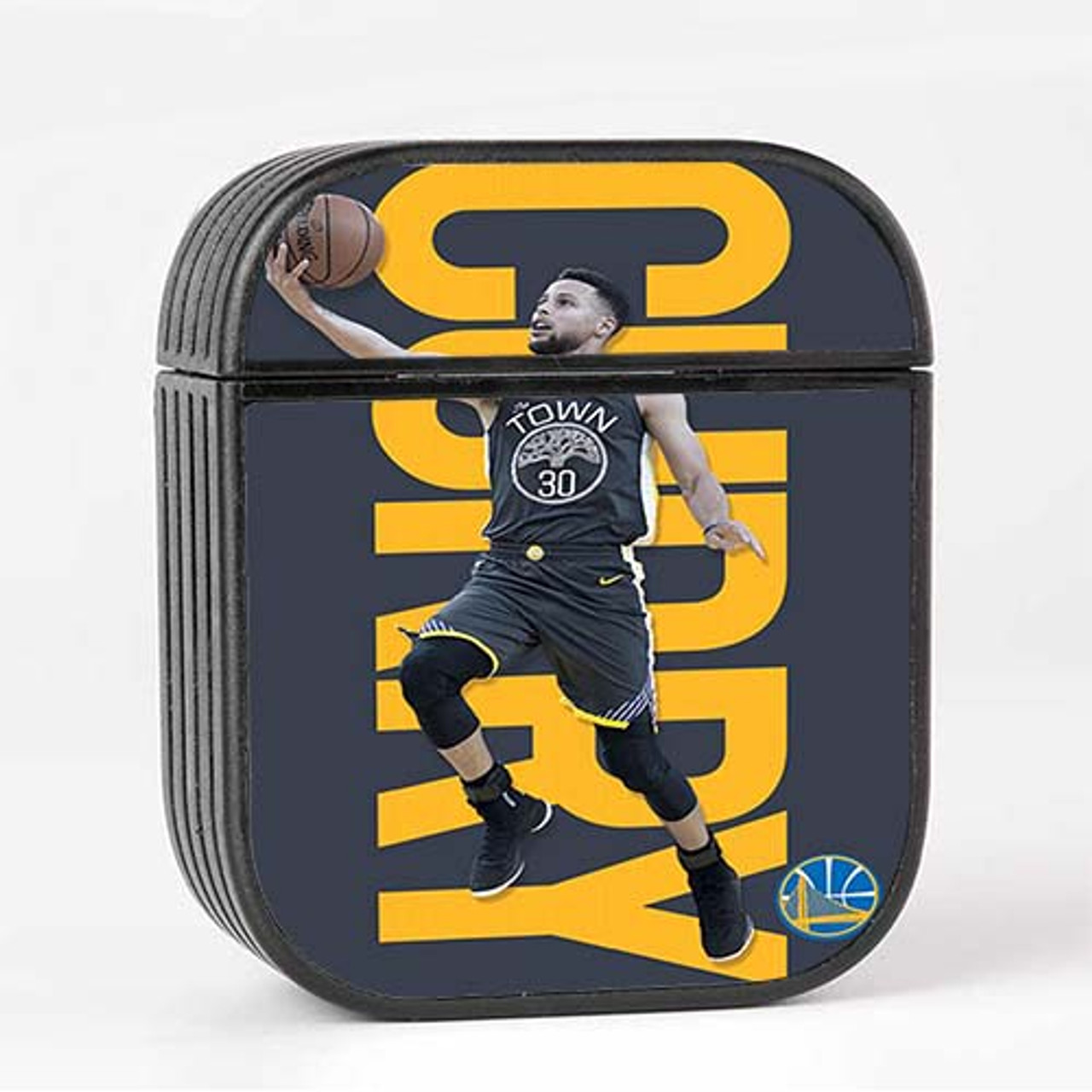 Pastele Stephen Curry Golden State Warriors Custom AirPods Case