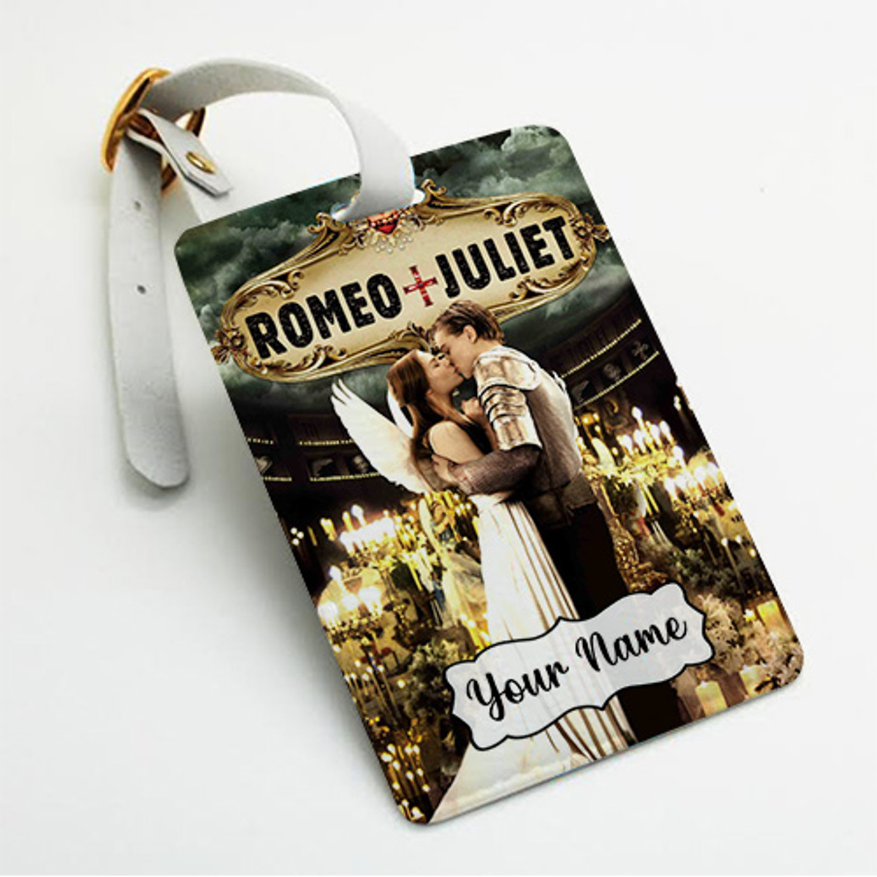  Personalized Name Luggage Tag w Strap