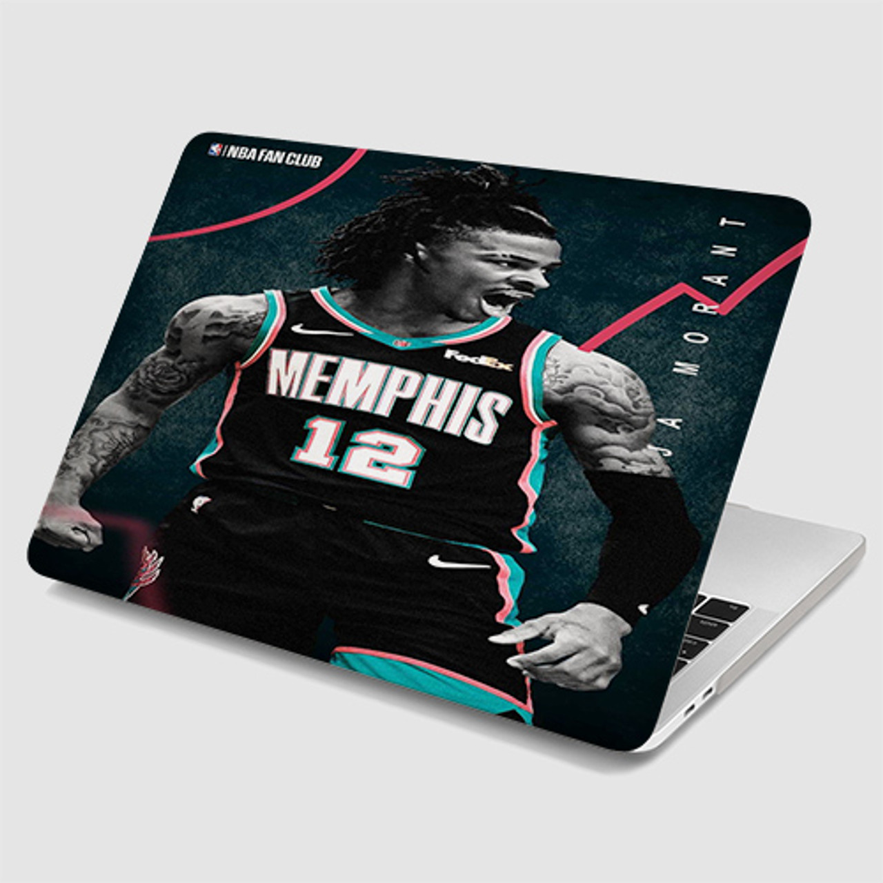 Pastele Ja Morant NBA MacBook Case Custom Personalized Smart