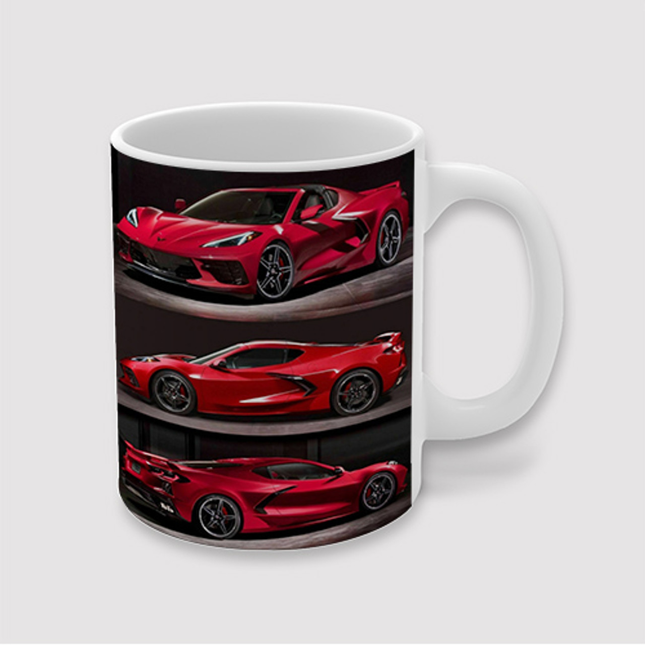 Custom Racing Car Coffee Mug (Personalized)