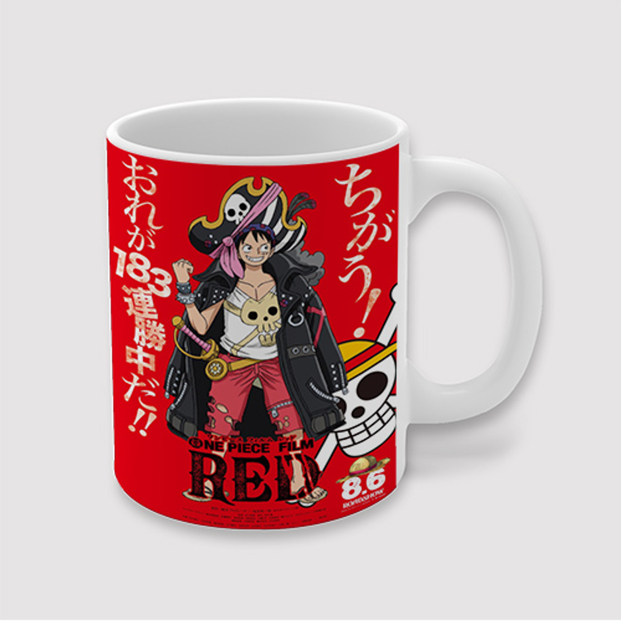 One Piece Ceramic Luffy Zoro Cup  High Quality Anime Ceramic Cup