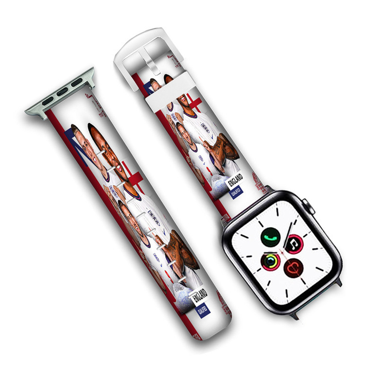 Pastele England World Cup 2022 Custom Apple Watch Band Awesome