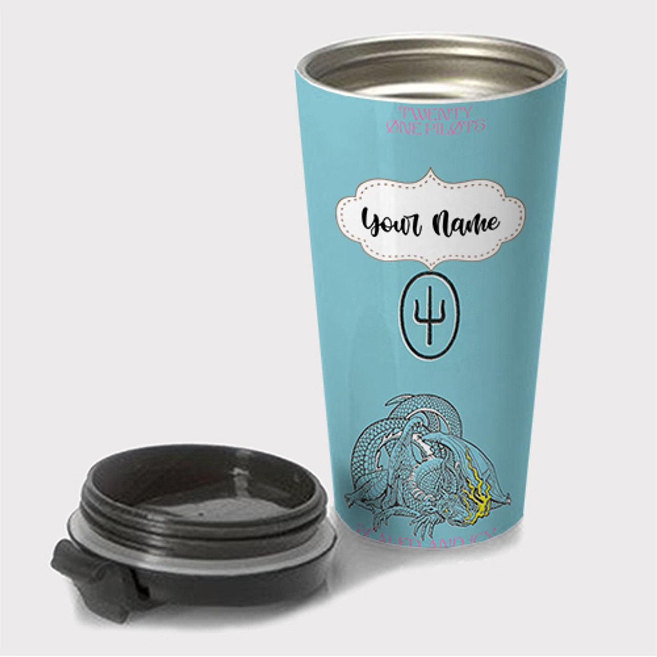 Personalized Spill-proof Insulated Travel Mug