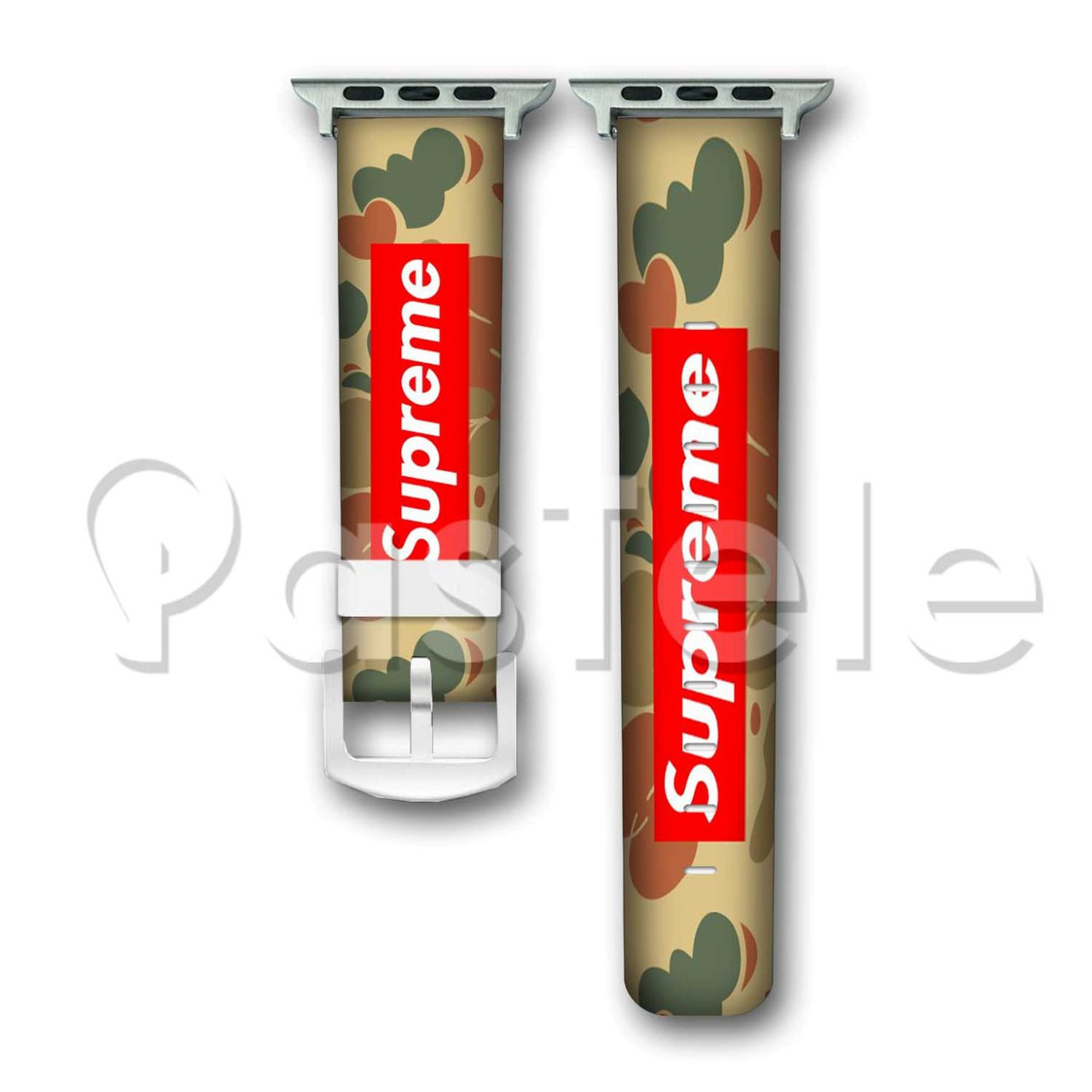 Bape Supreme Custom Personaliez Apple Watch Band 38mm 40mm 42mm