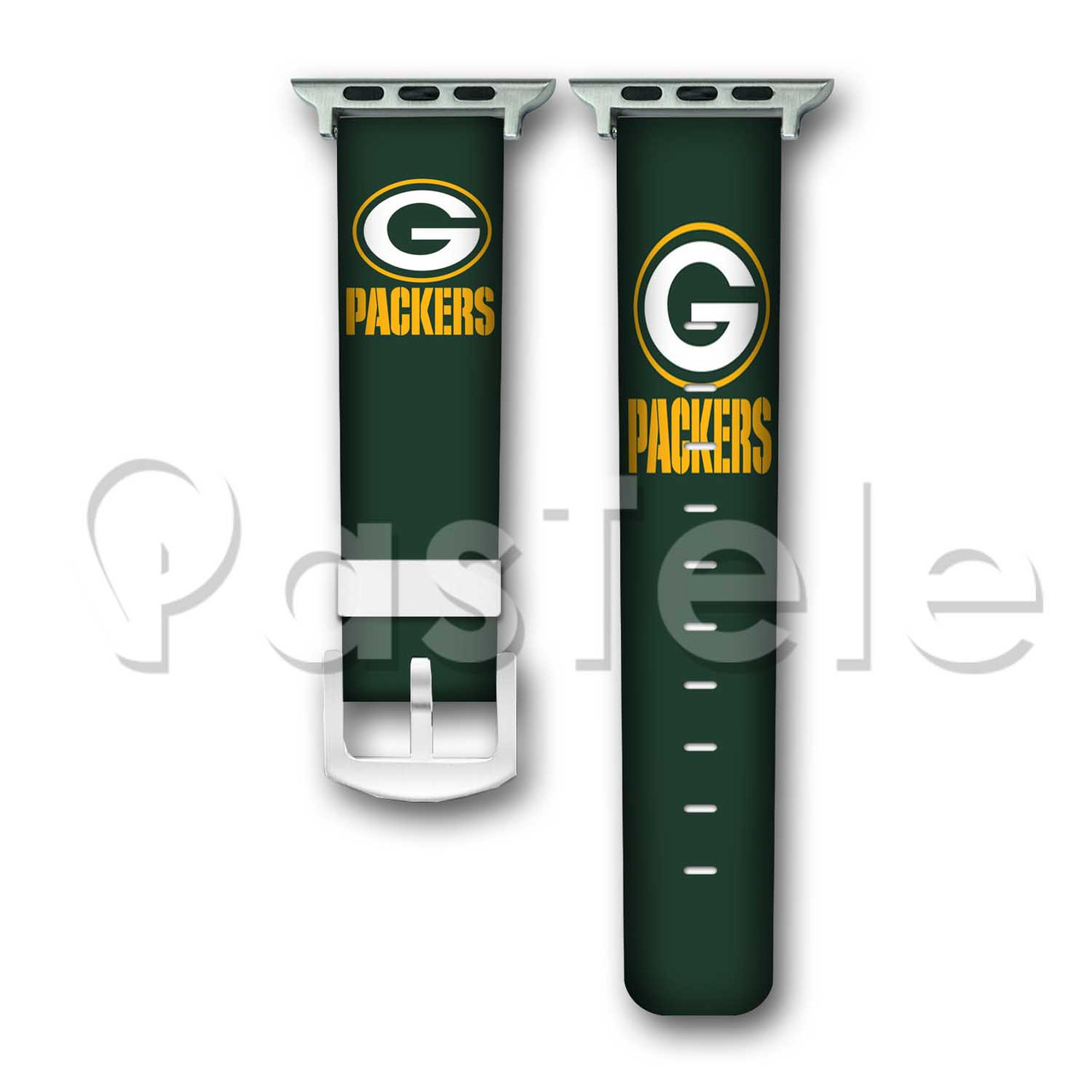 Green Bay Packers Custom Personaliez Apple Watch Band 38mm 40mm