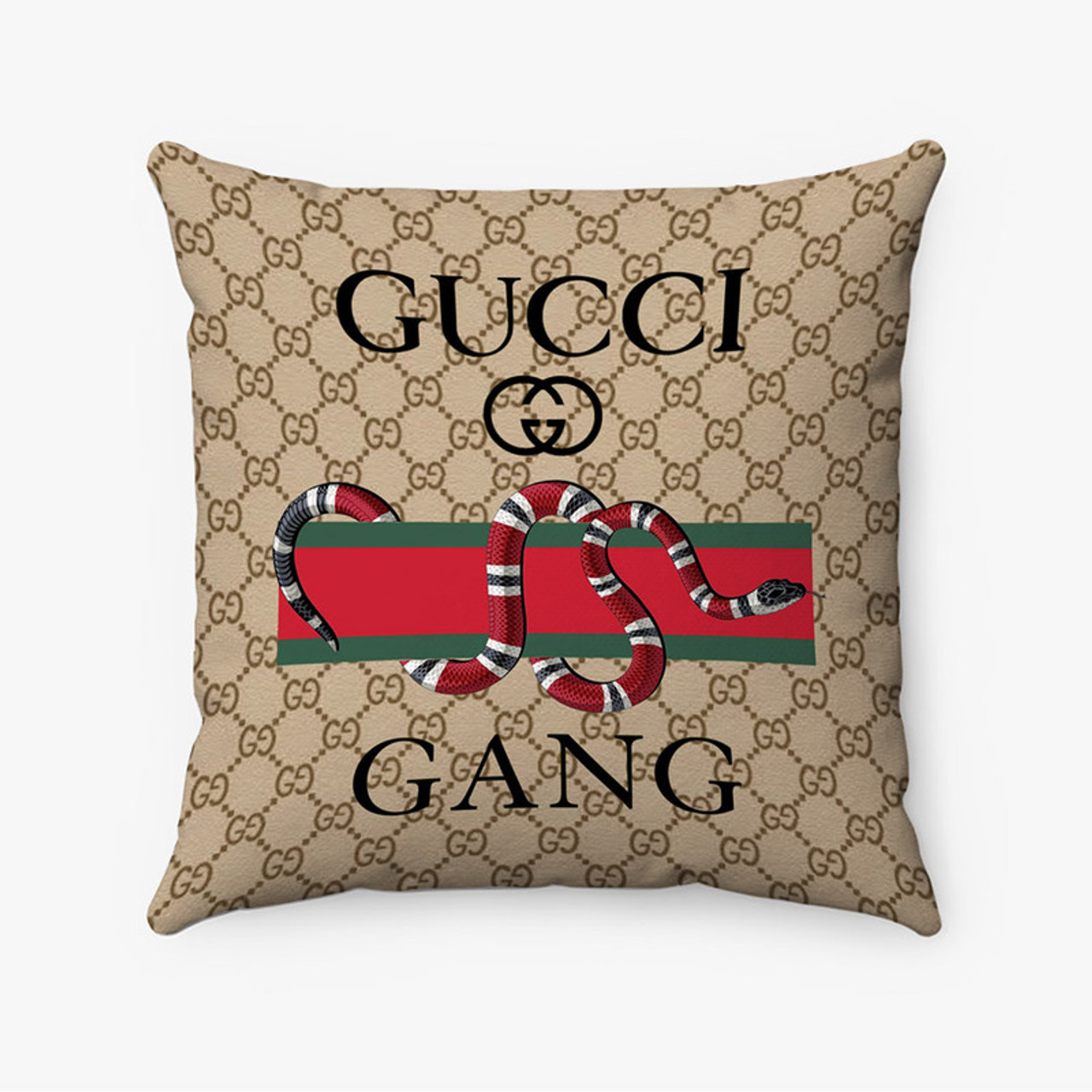 Pastele Gucci Gang Custom Pillow Case Personalized Spun Polyester