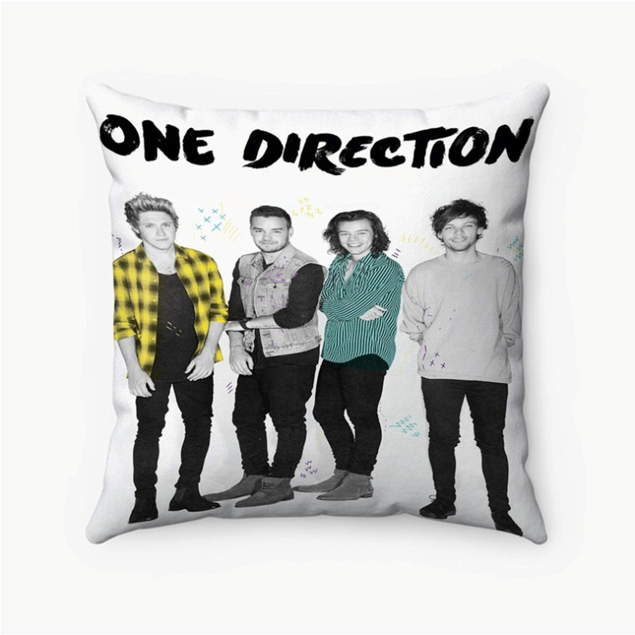Pastele One Direction Photo Session Custom Pillow Case