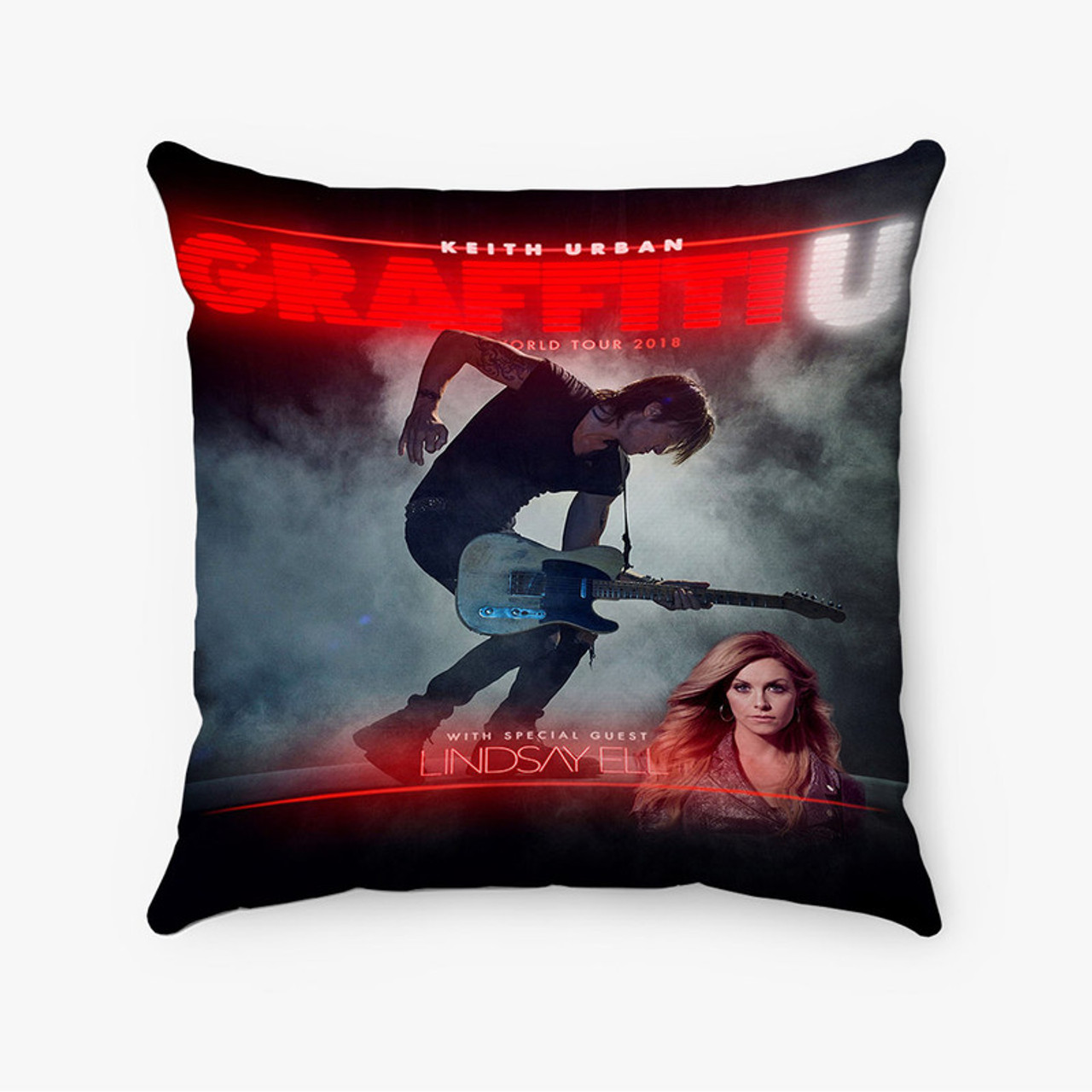 Pastele Keith Urban Graffiti U Custom Pillow Case Personalized