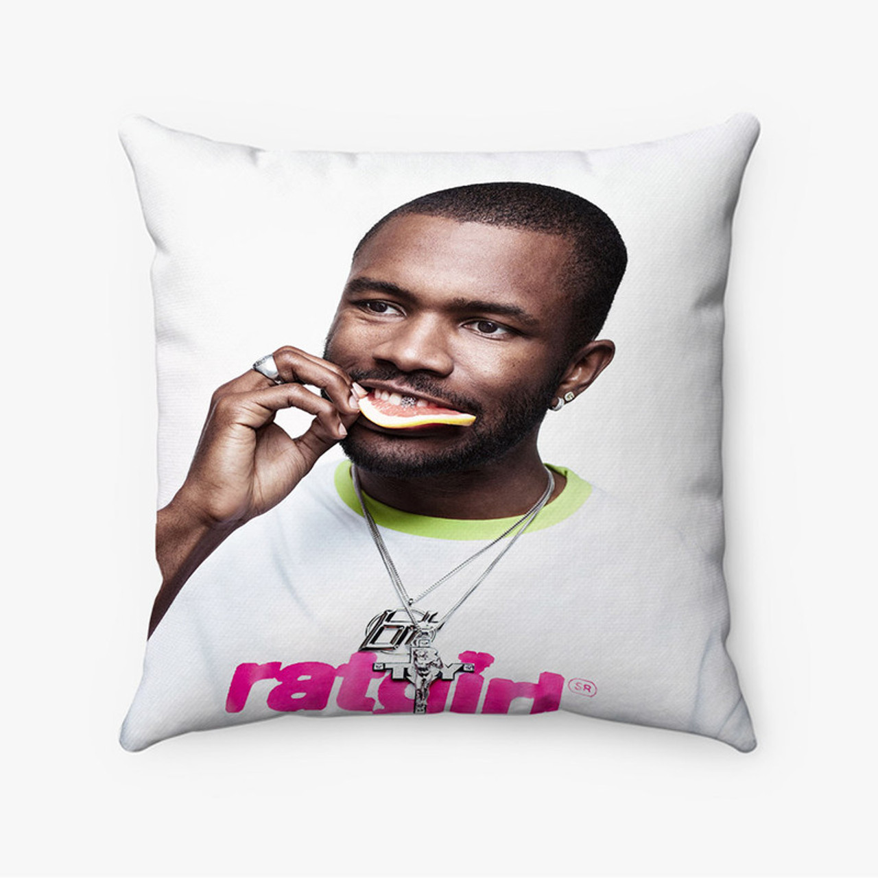 Personalizable Polyester Square Pillow