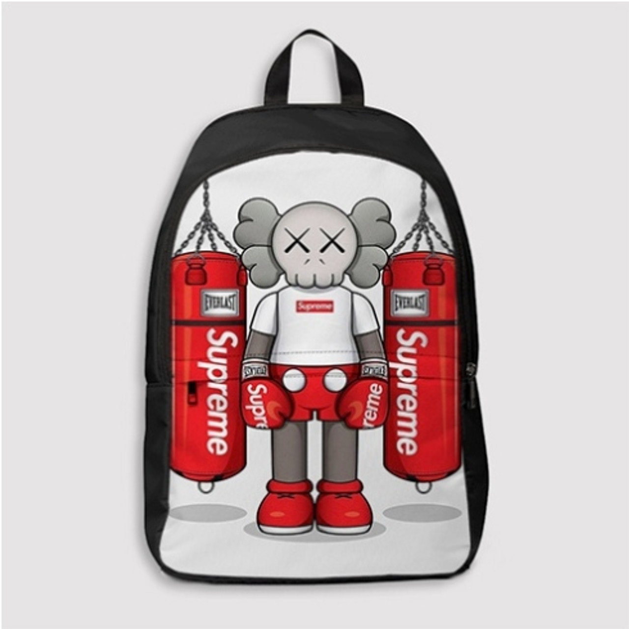 Pastele Kaws Supreme Custom Backpack Personalized School Bag