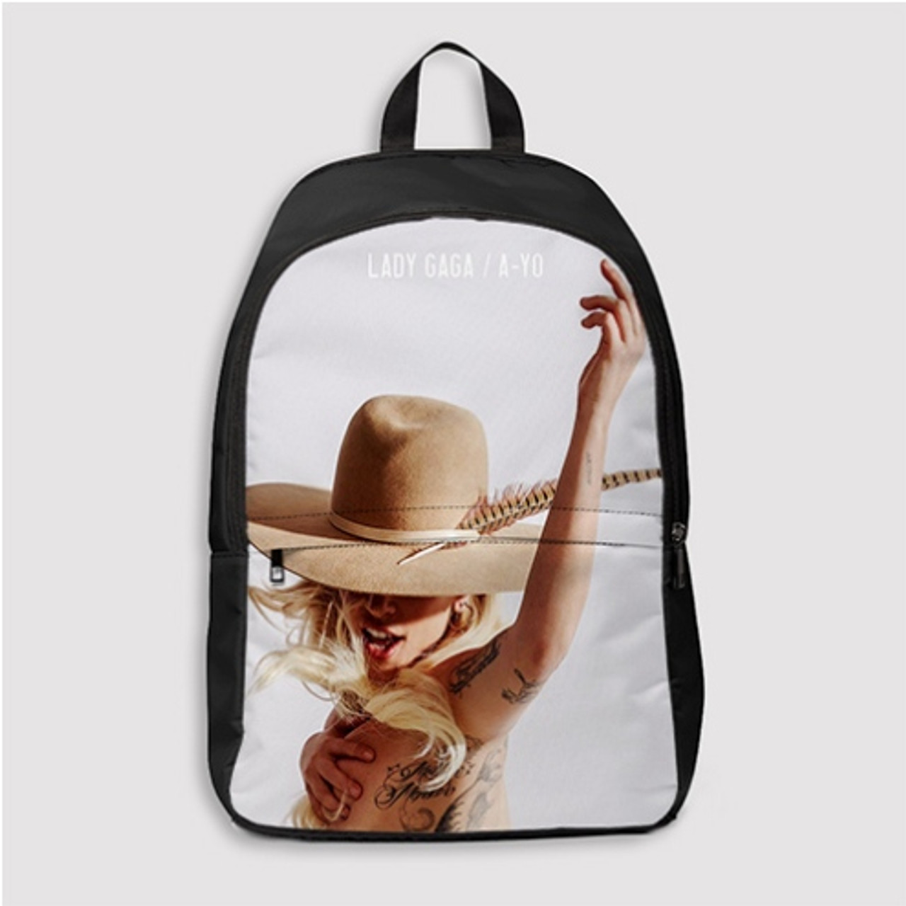 Pastele Lady Gaga A Yo Music Custom Backpack Personalized School Bag Travel Bag Work Bag Laptop