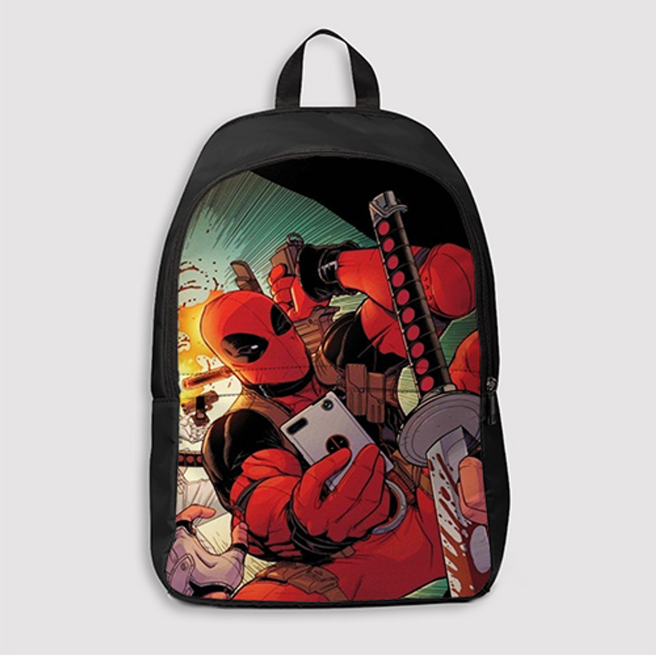 Buy Skybags Marvel Extra Deadpool 23 ltrs Maroon & Black Backpack Online At  Best Price @ Tata CLiQ