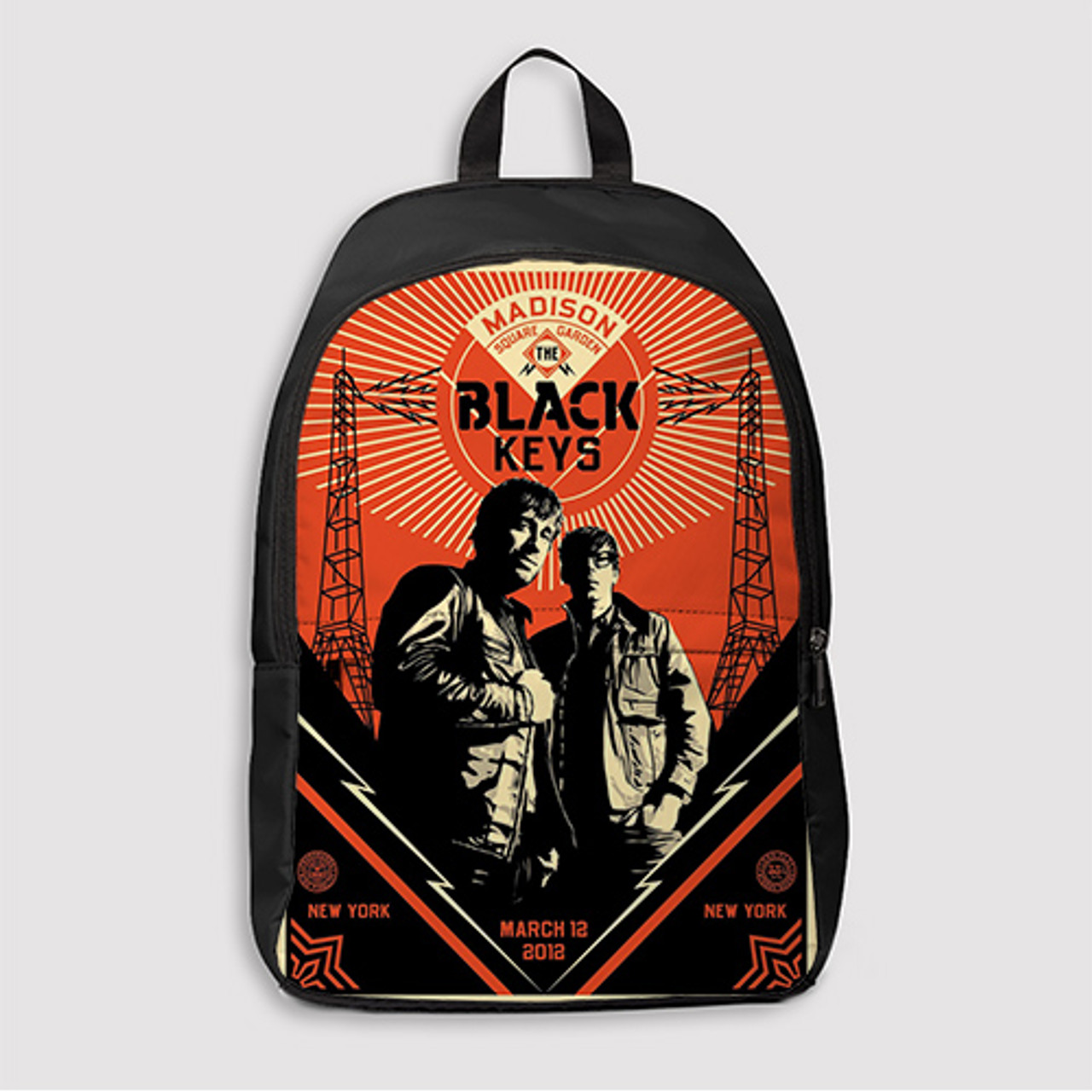 Pastele The Black Keys Obey Custom Backpack Awesome Personalized