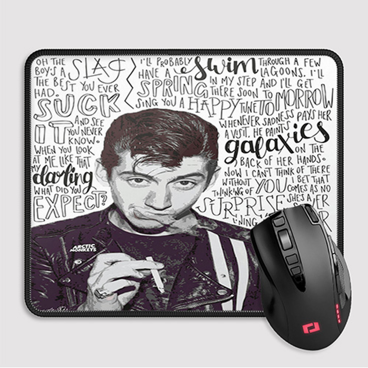 You got this mousepad with quotes