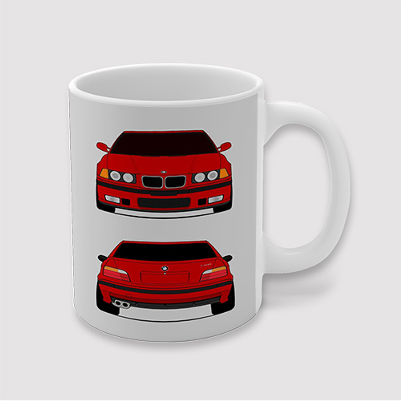 Custom Racing Car Coffee Mug (Personalized)