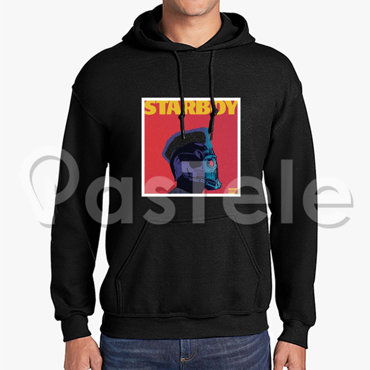 The Weeknd Starboy Custom Unisex Hooded Sweatshirt Crew Hoodies