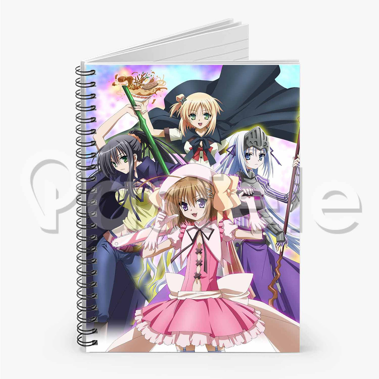 Kore Wa Zombie Desu Ka Custom Personalized Spiral Notebook Cover Prin Ruled  Line