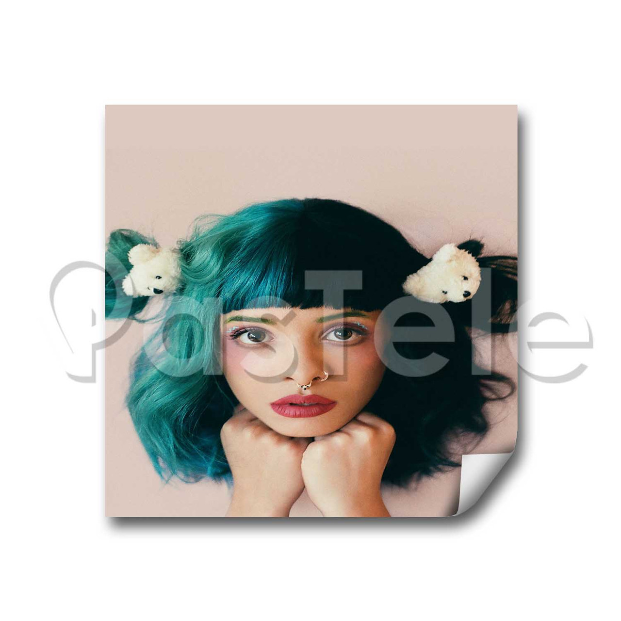 Melanie Martinez Custom Stickers White Transparent Vinyl Decals