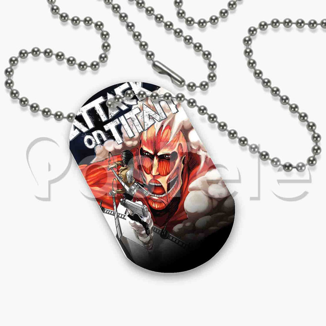 Attack On Titan Shield Key Cord Necklace | Hot Topic