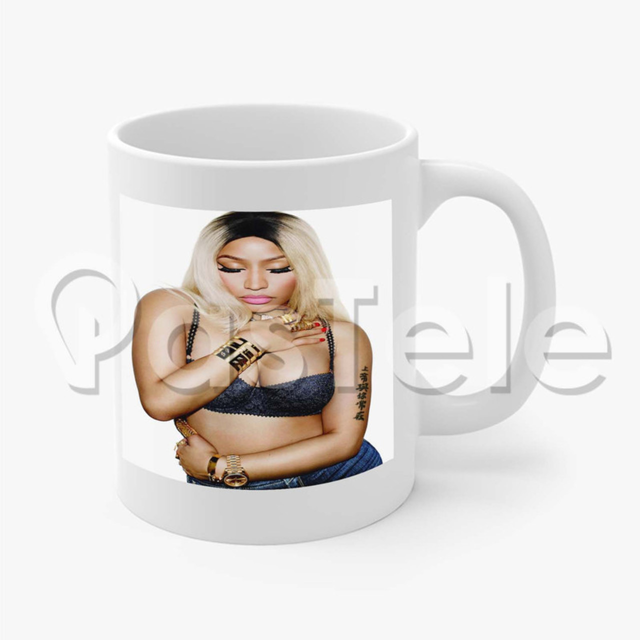 Pastele Karol G and Nicki Minaj Custom Ceramic Mug Awesome Personalized  Printed 11oz 15oz 20oz Ceramic