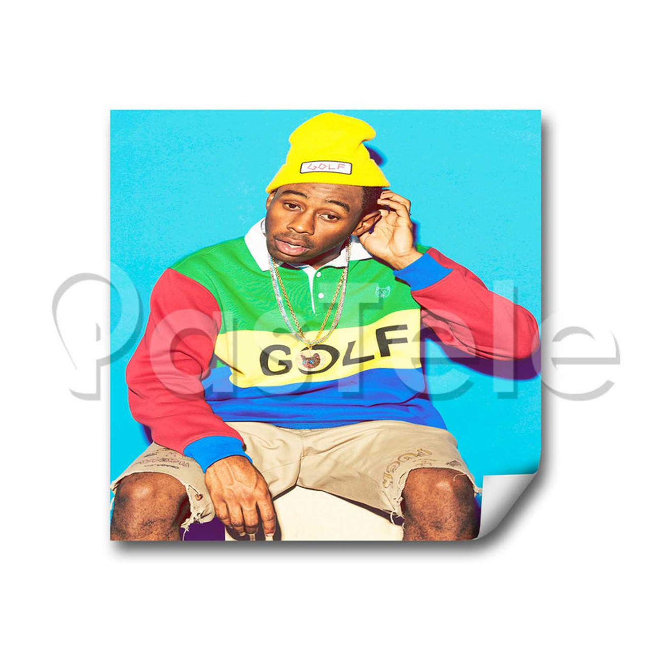 Tyler The Creator Custom Stickers White Transparent Vinyl Decals