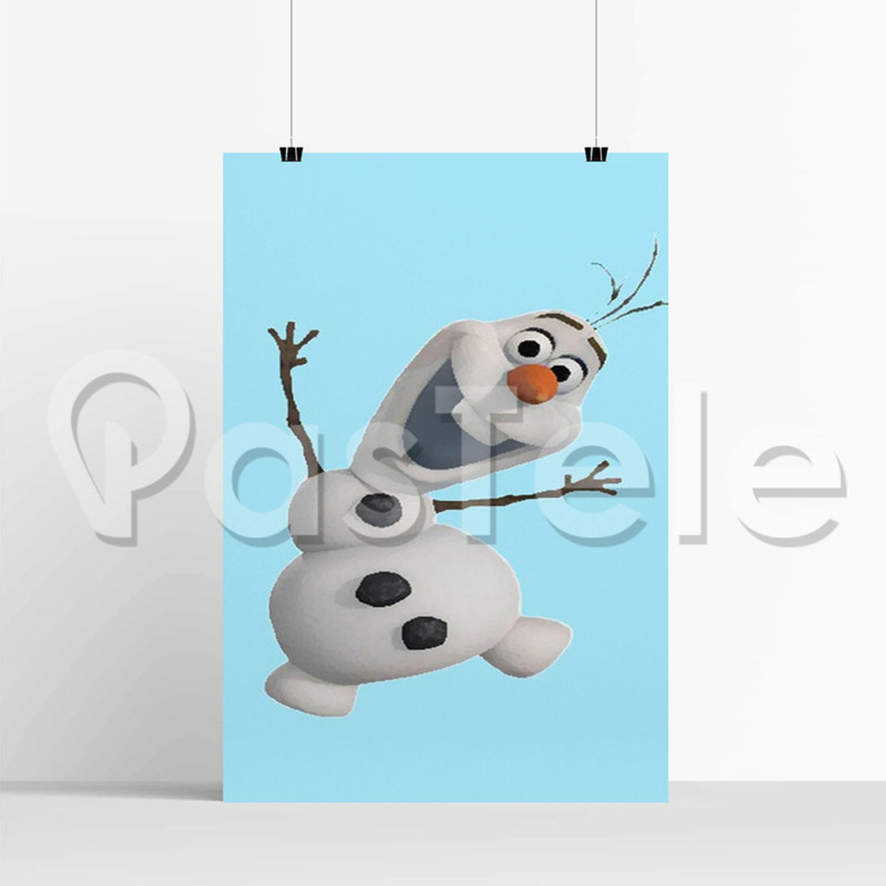 olaf frozen disney silk poster print wall decor 20 x 13 inch 24 x 36 inch