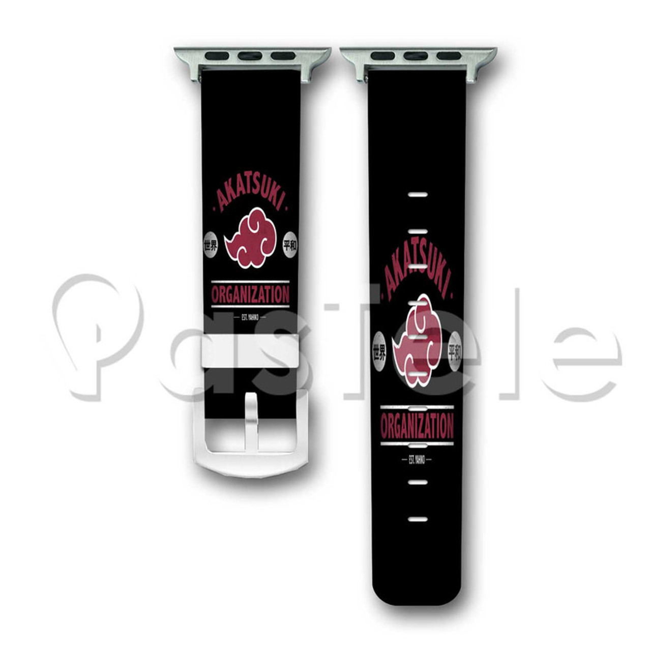 Akatsuki Naruto Shippuden Custom Personalized Apple Watch Band