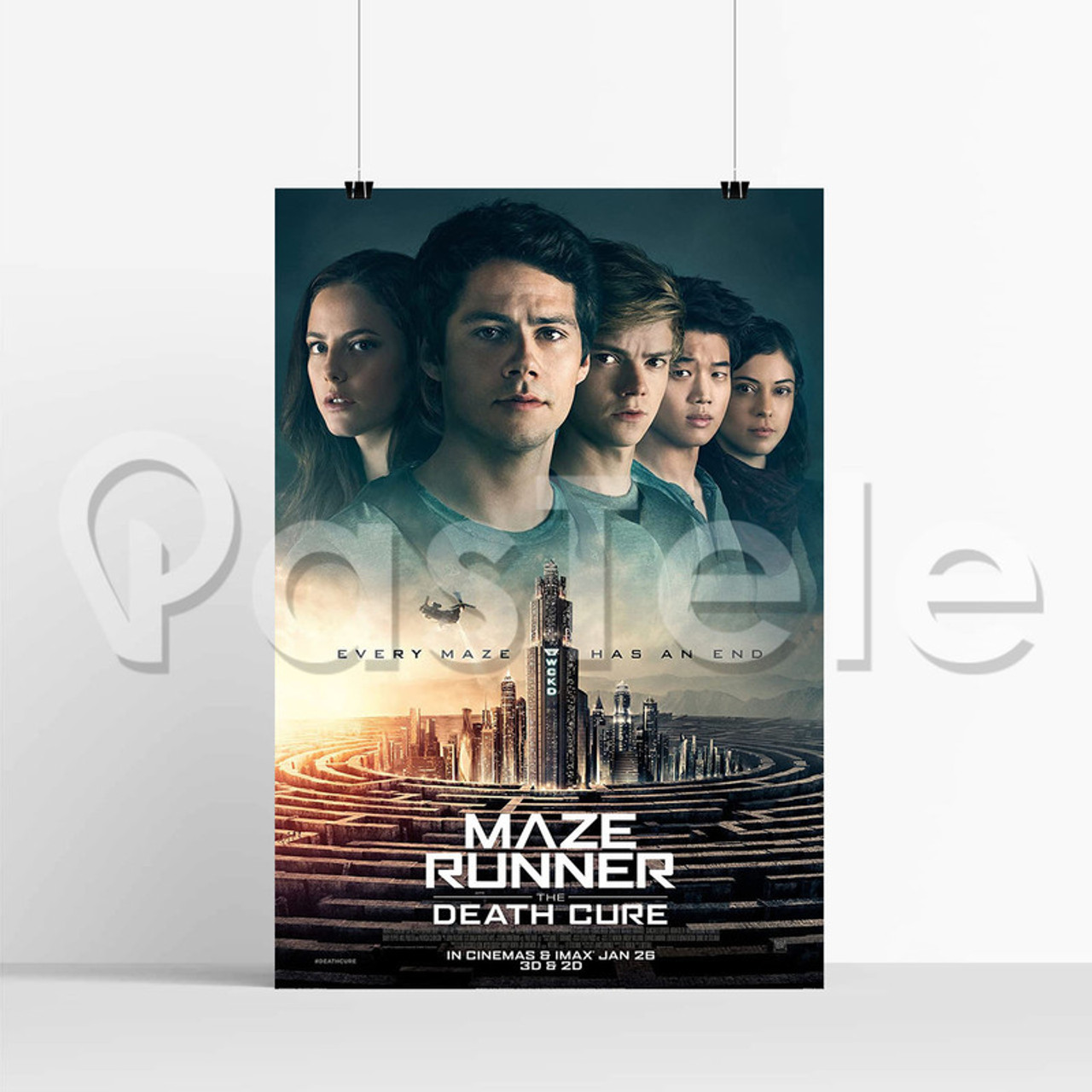 The Maze Runner Posters Dylan O'brien Popular Movie 