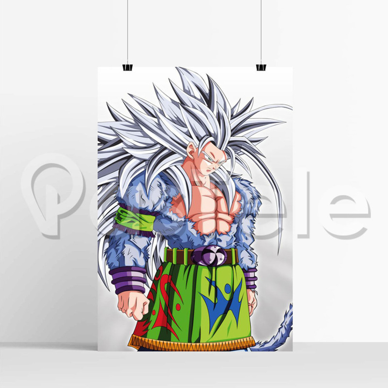 Goku Super Saiyan 5 Dragon Ball Z New Custom Printed Silk Poster Print Wall Decor 20